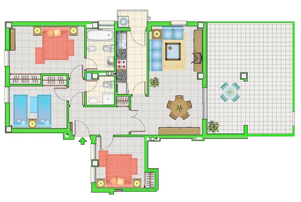 Piso Bajo 3 Habitaciones 2 Banos Y Gran Terraza Denia Eksteriør bilde